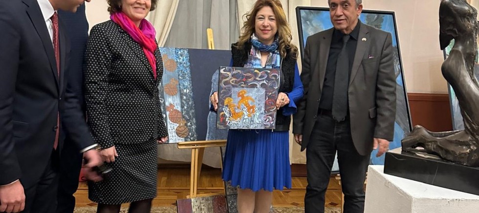 Dr. Banu Davun Sofya’da sanatını uluslararası platformda sergiledi!