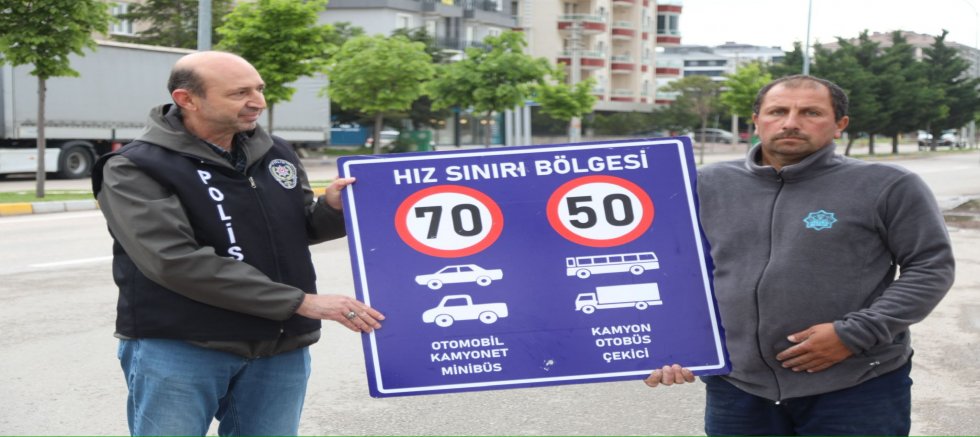Aksaray’da hız limitleri değişti!