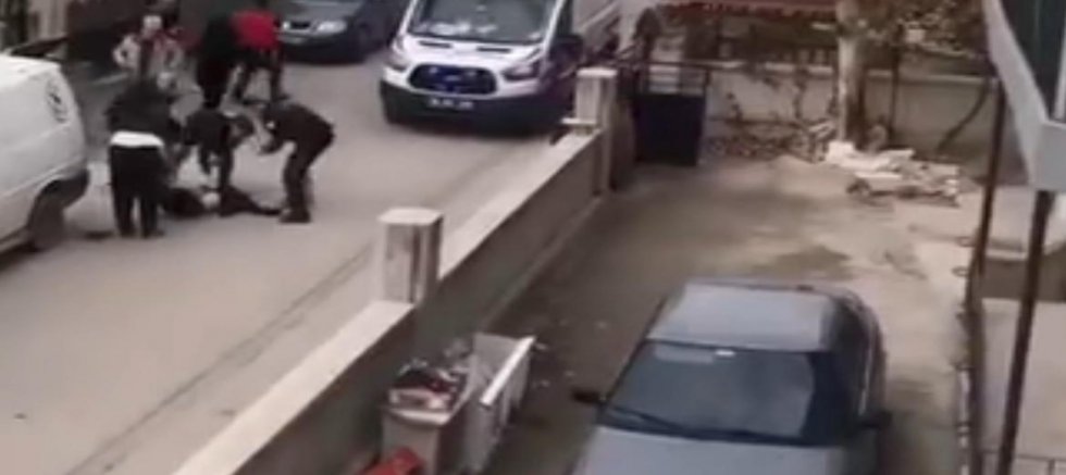 Aksaray'da kayınpeder damada acımadı!