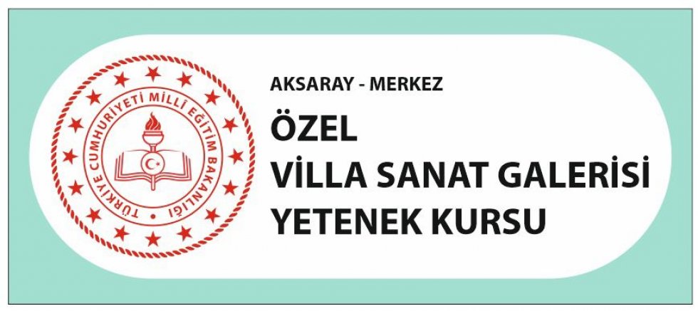 Villa sanat galerisi MEB kursu olarak açılıyor!