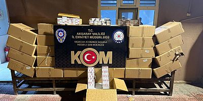 Aksaray'da büyük vurgunu emniyet engelledi!