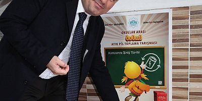 Çevre Kulübü öğrencileri rekor atık pil toplayarak örnek oldu