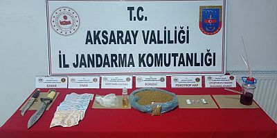 Jandarmadan, zehir tacirlerine darbe