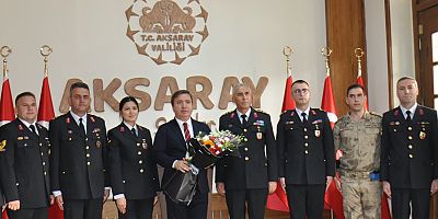 Komutanlardan, Vali Aydoğdu’ya ziyaret