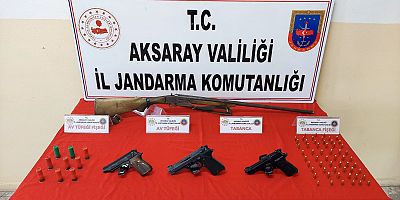Silah kaçakçılığı yapan 1 şahıs jandarma ekiplerince yakalandı