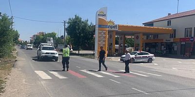 Trafik Jandarmasından “Yaya Önceliği” denetimi