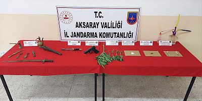 Yasaklı madde tacirlerine Jandarma baskını